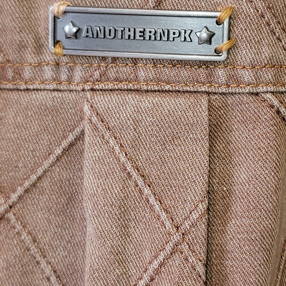 Another Npk Men's Brown Short Sleeve Shirt - Picture 3 of 6